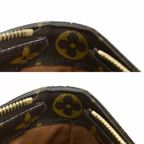 LOUIS VUITTON Cabas Piano Shoulder Bag Monogram Leather Brown M51148 84YF044 - Picture 13 of 15